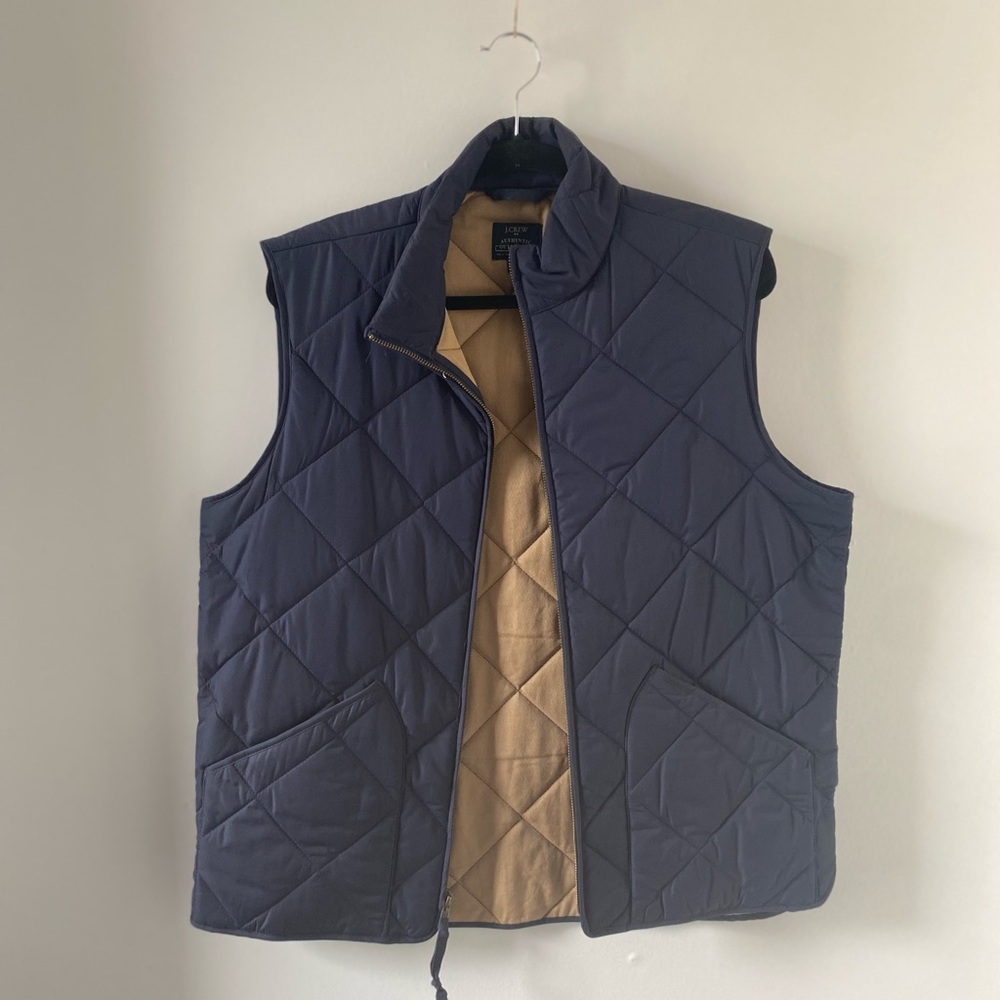 J.Crew Factory Quilted Walker Vest